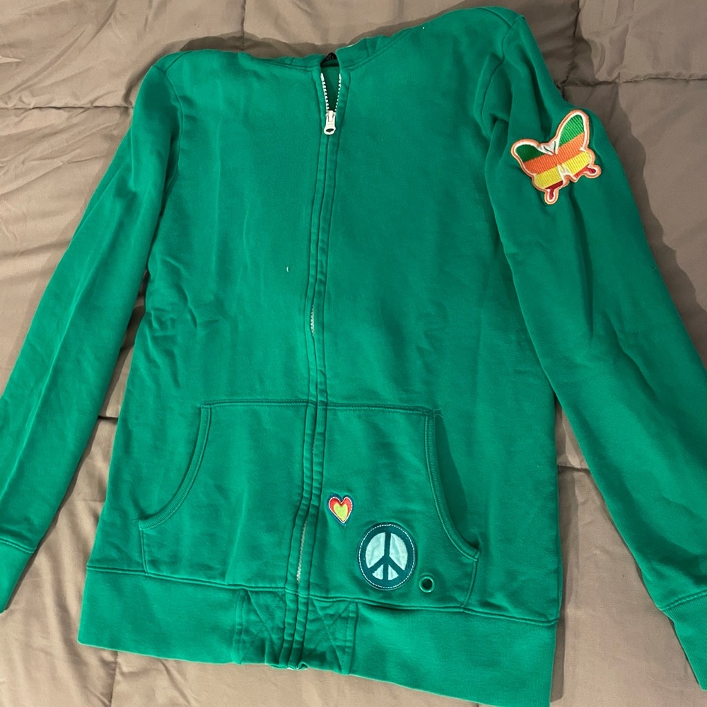 Green sweater